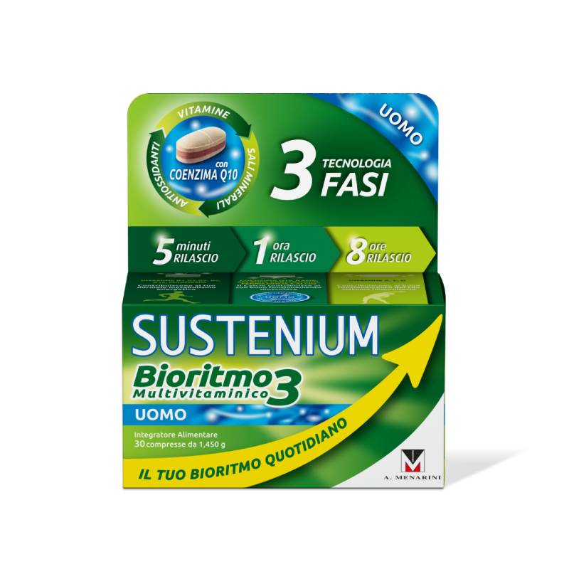 SUSTENIUM BIORITMO 3 MULTIVITAMINICO UOMO