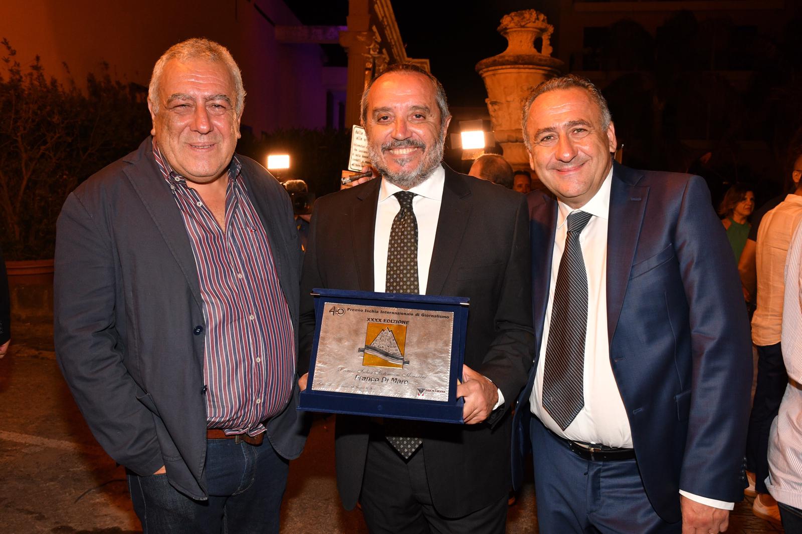 Premio Ischia Internazionale di Giornalismo Benedetto e Elio Valentino e Franco Di Mare
